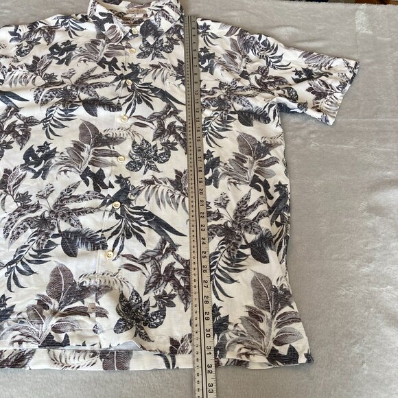 Quiksilver Waterman Collection Men's Button Up Shirt Comfort Fit XXL EUC - Picture 5 of 12